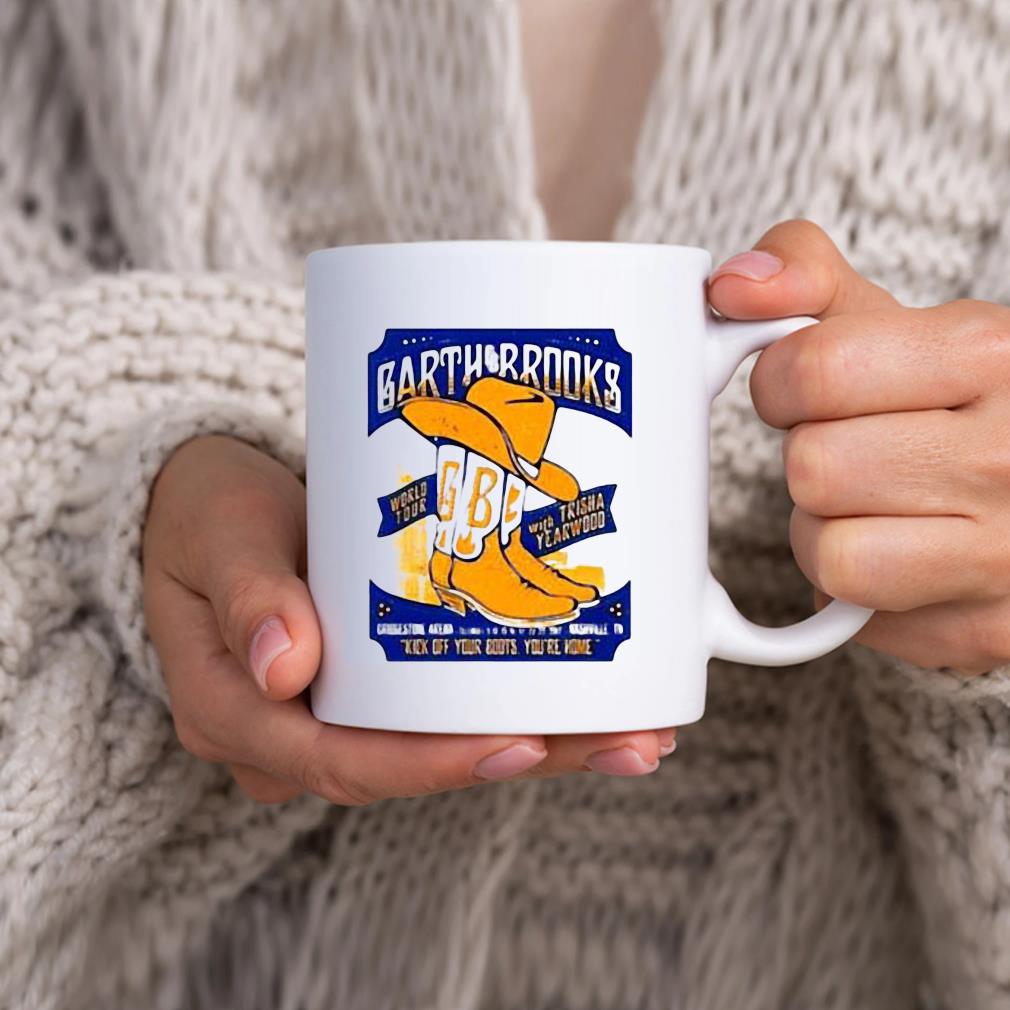 Kick Off Your Boots You’re Home Garth Brooks World Tour Mug