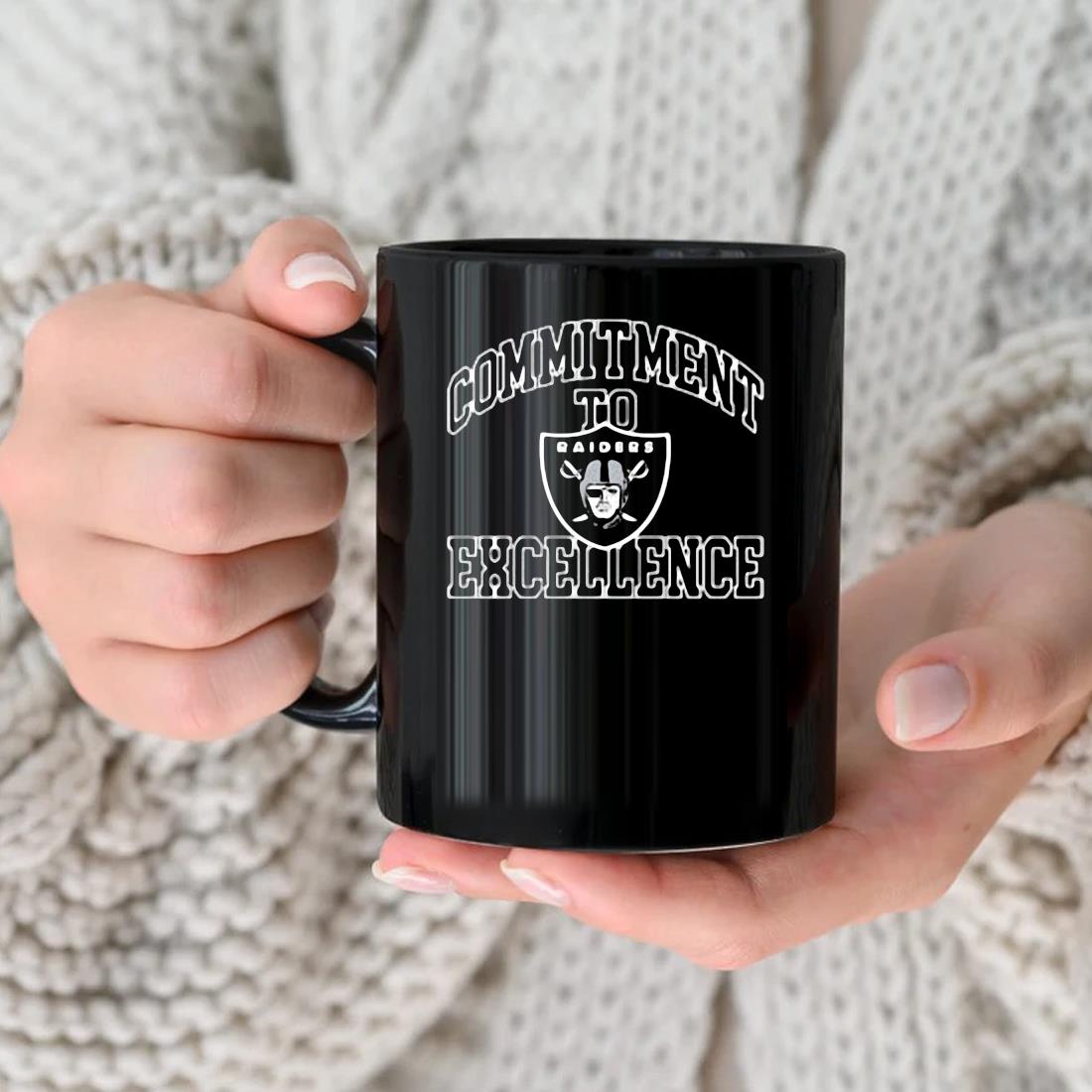Las Vegas Raiders Commitment To Excellence Hyper Local Tri-blend Mug