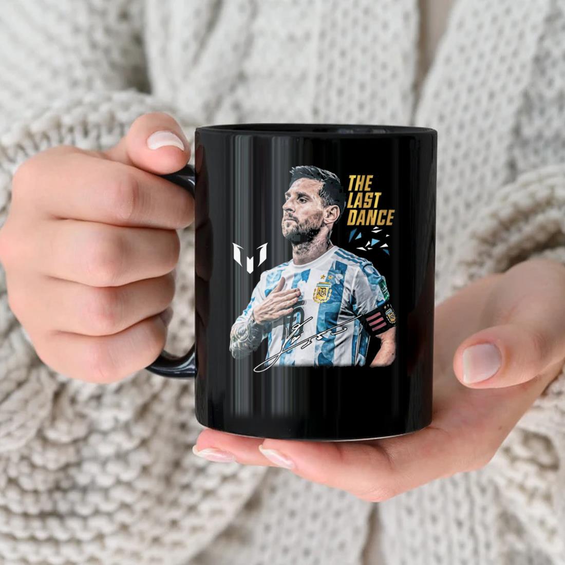 Lionel Messi Argentina The Last Dance Signature Mug
