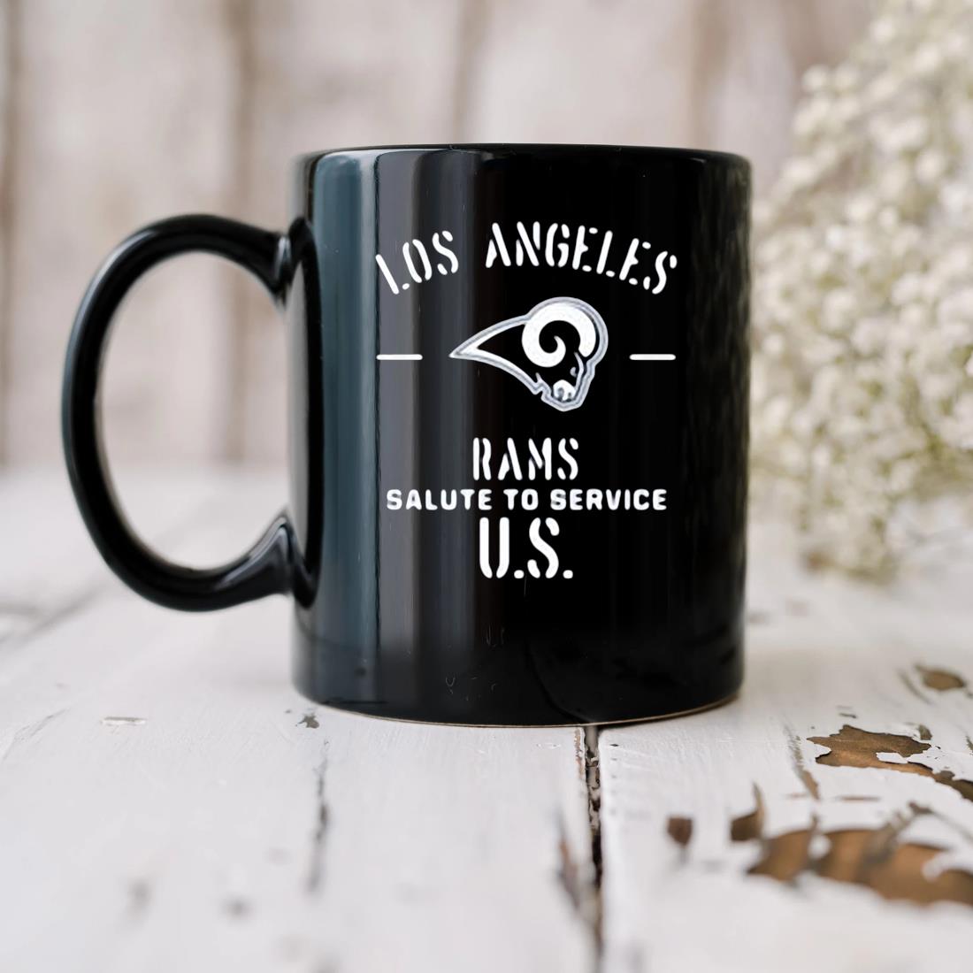 Los Angeles Rams Salute To Service Us Mug, hoodie, sweater, long sleeve and  tank top