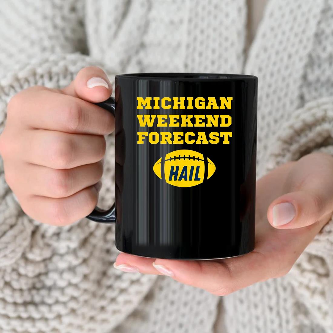 Michigan Michigander Weekend Forecast Hail Great Lakes State Mug