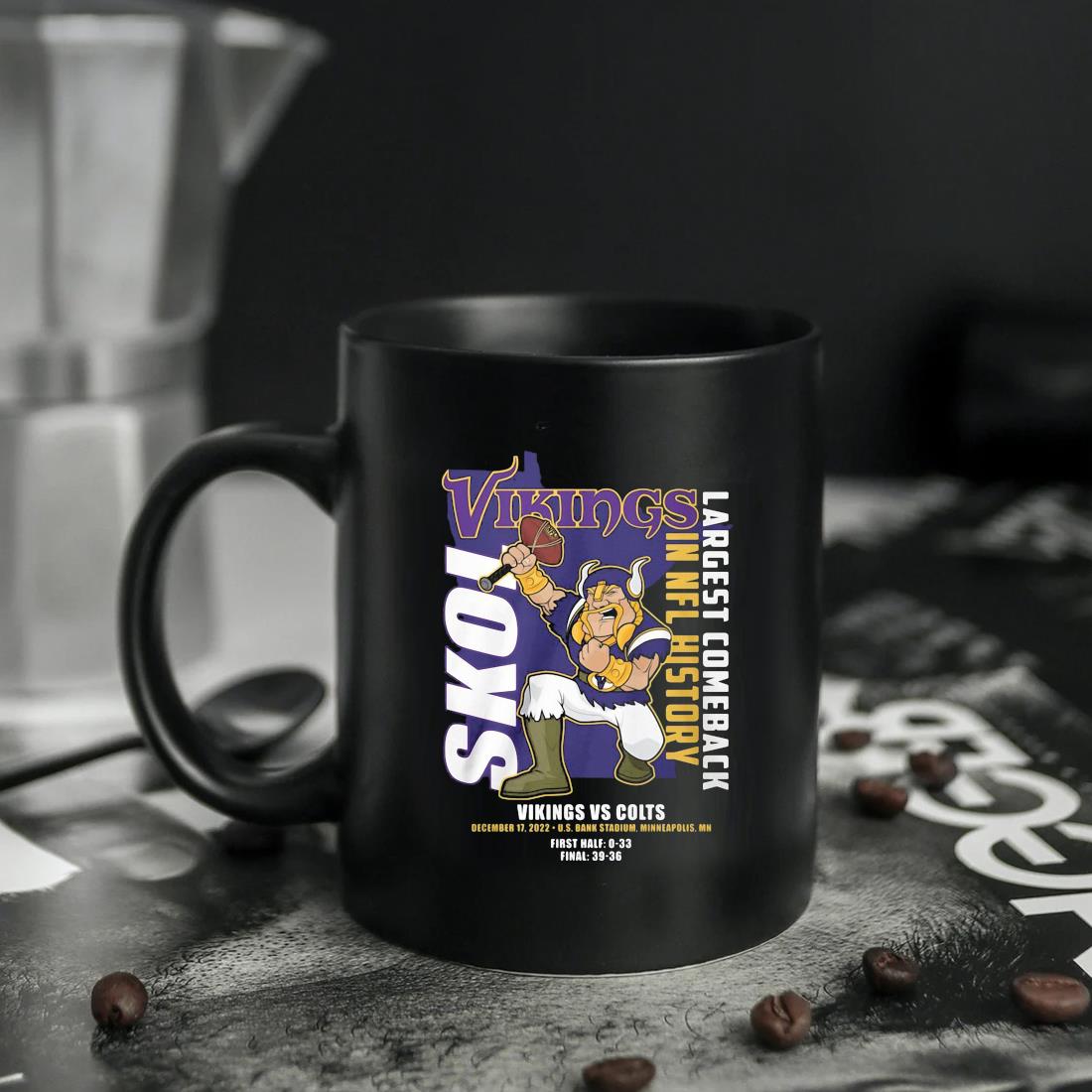 Minnesota Vikings/vikings Mug/vikings Cup/travel Mug/mn 