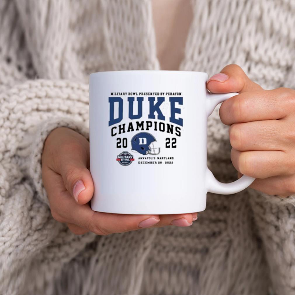 Ncaa Duke Blue Devils Military Bowl 2022 Champions Mug