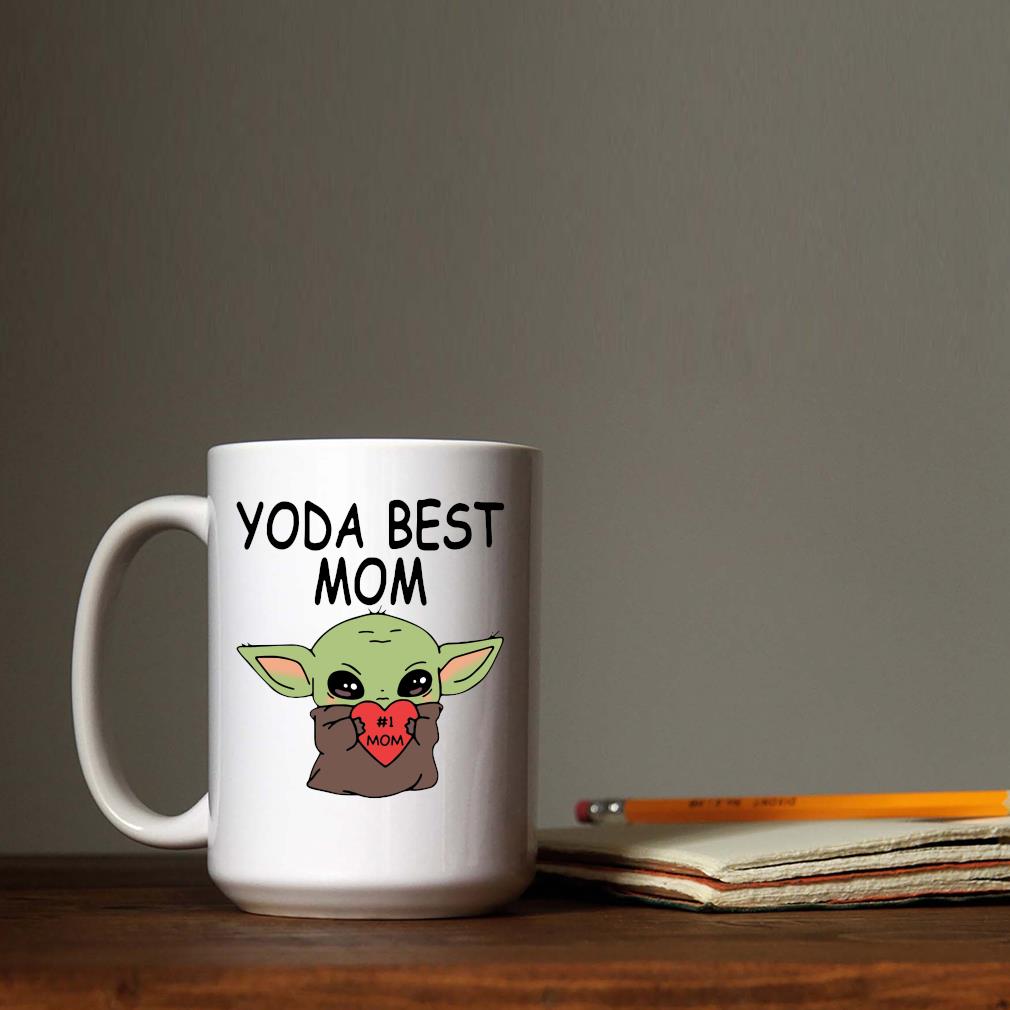 Official Baby Yoda Hug Heart #1 Mom Yoda Best Mom Mug, hoodie