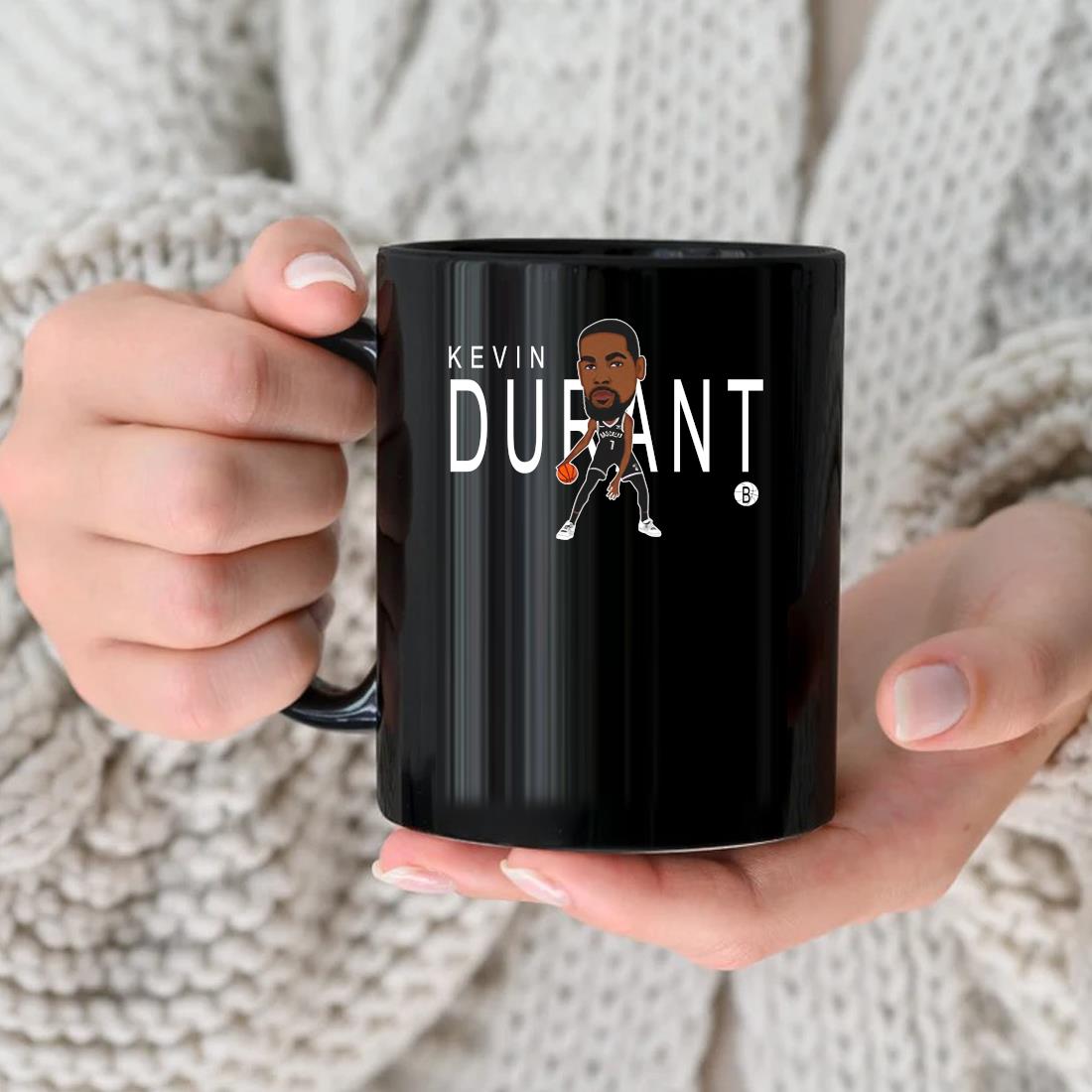 Official Kevin Durant Cam Thomas Brooklyn Nets Mug