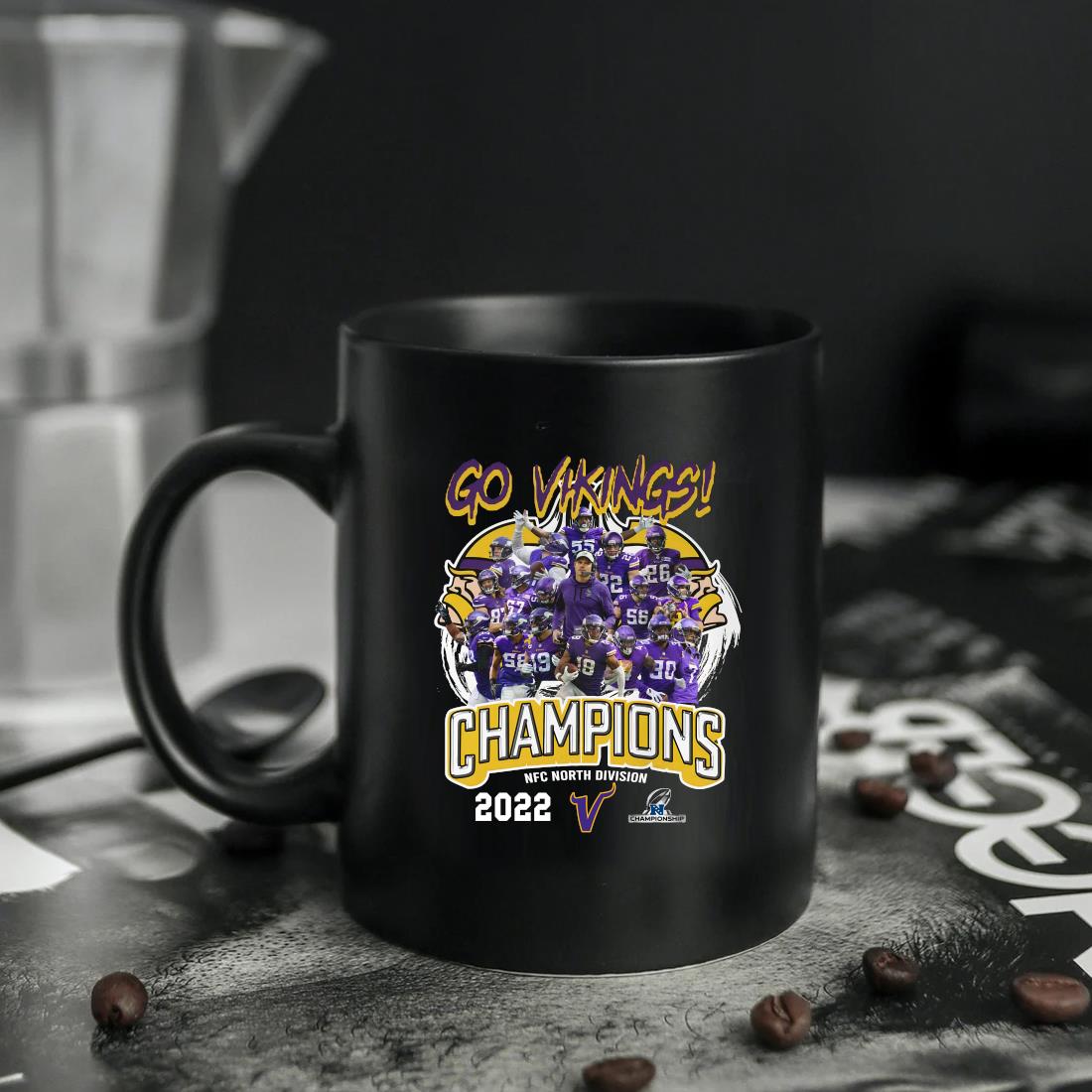 Official Minnesota Vikings 2022 NFC North Division Champions T-Shirt,  hoodie, sweater, long sleeve and tank top