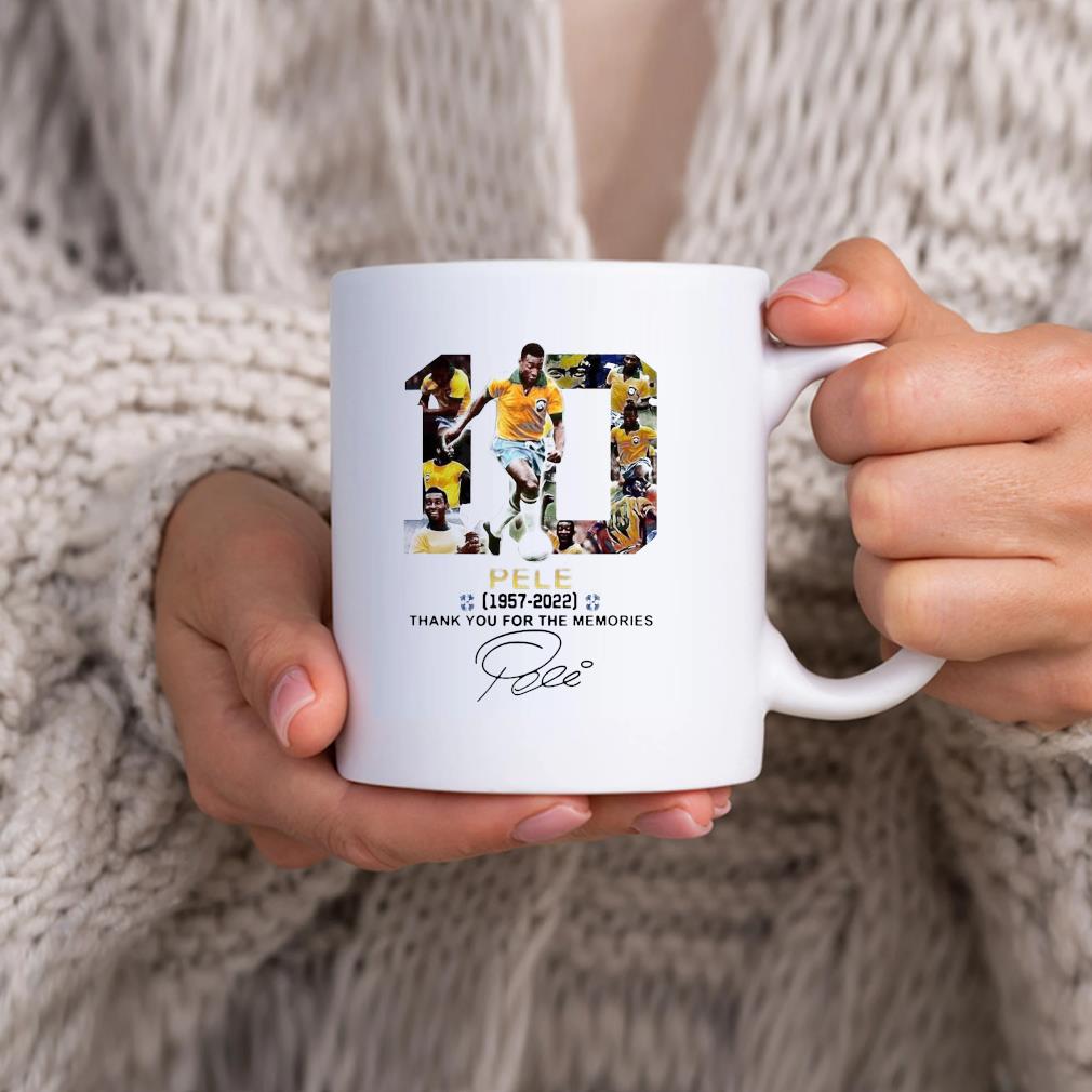 Pele 1957-2022 Thank You For The Memories Signature Mug