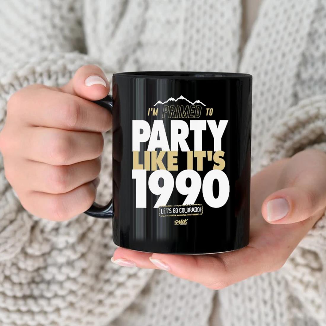 Primed To Party Like It's 1990 Colorado College Mug