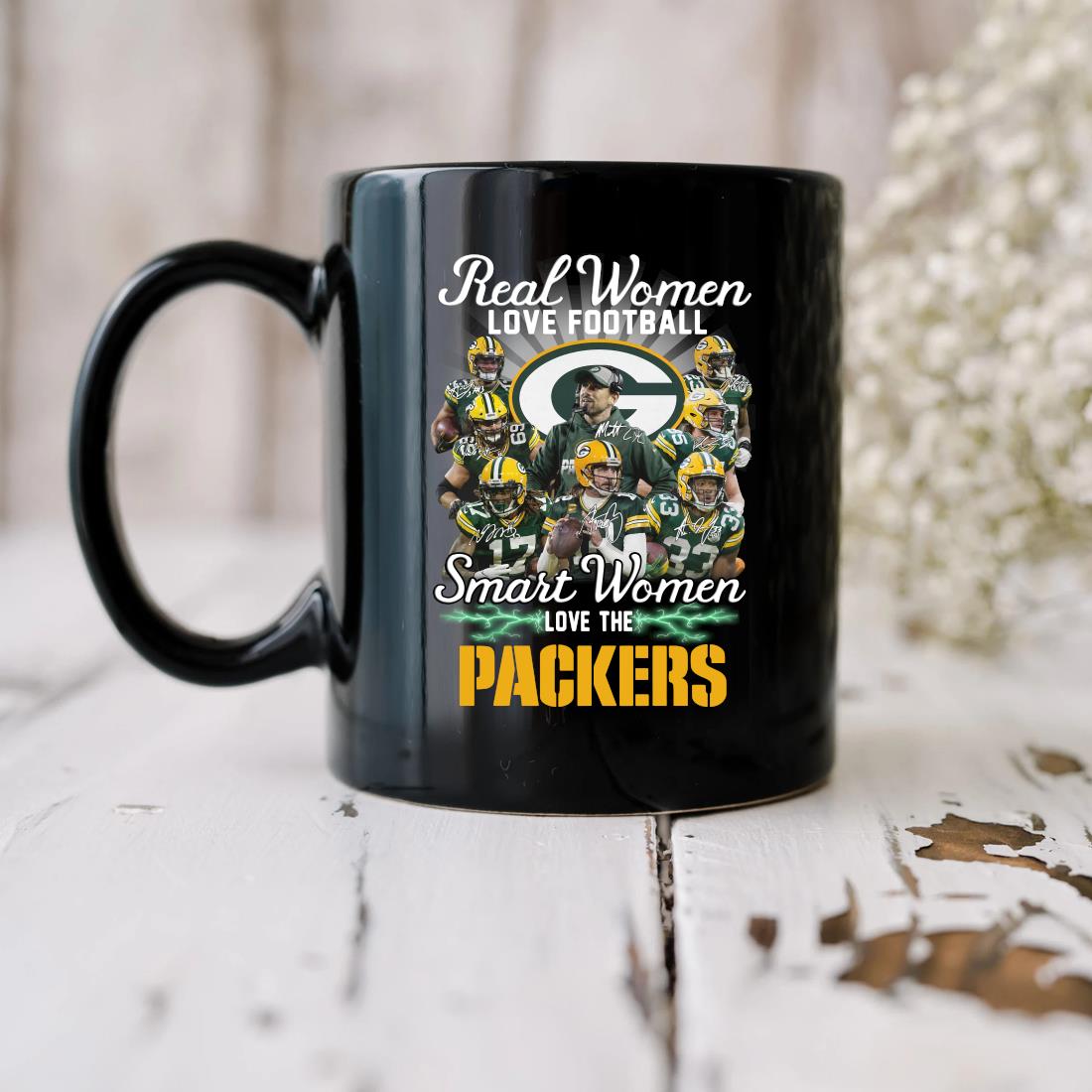 Green Bay Packers Mug She Likes That Green Bay D Mug Gift 