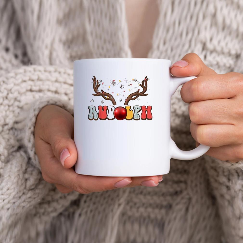 Rudolph Red Nose Reindeer Christmas Mug