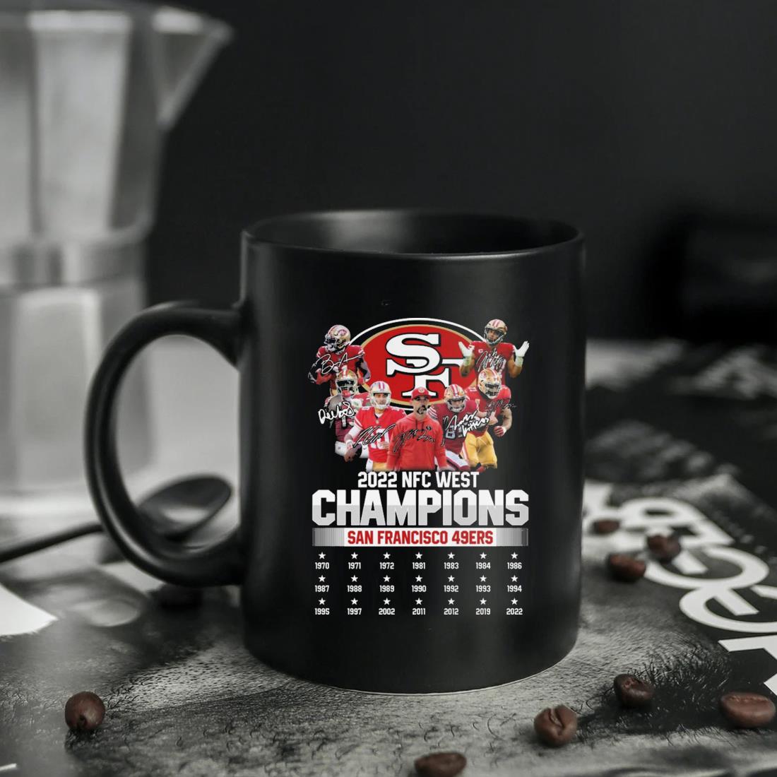 San Francisco 49ers Team Football 2022 NFC West Champions