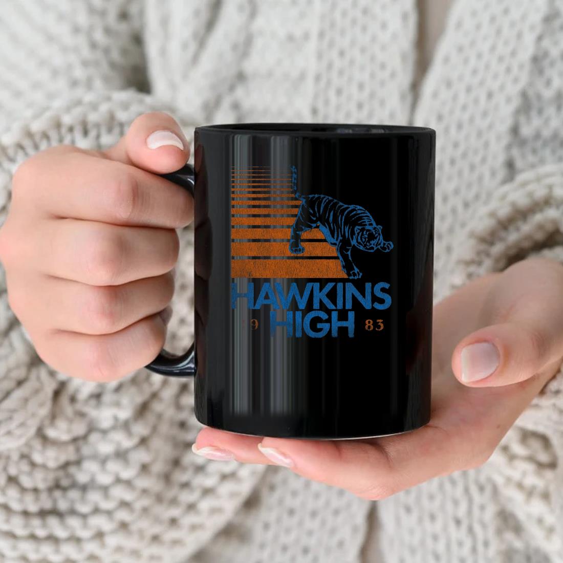 The Tiger Hawkins High Stranger Things Mug