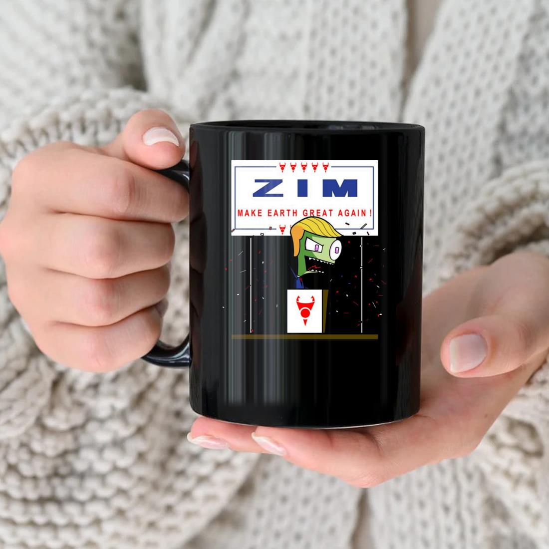 Trump Zim Make Earth Great Again Invader Zim Mug
