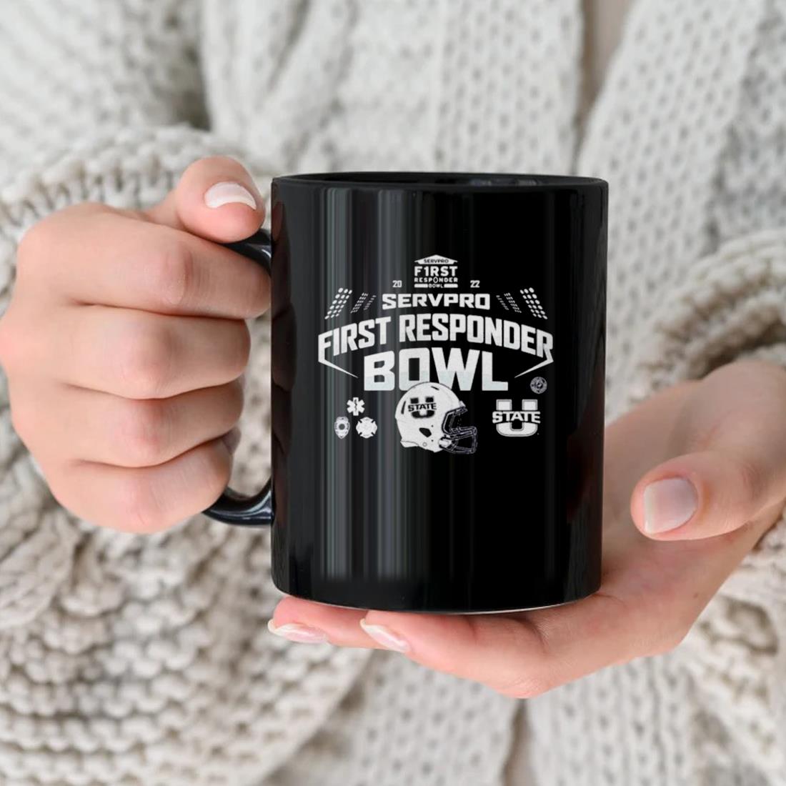 Utah State Aggies 2022 Servpro First Responder Bowl Mug