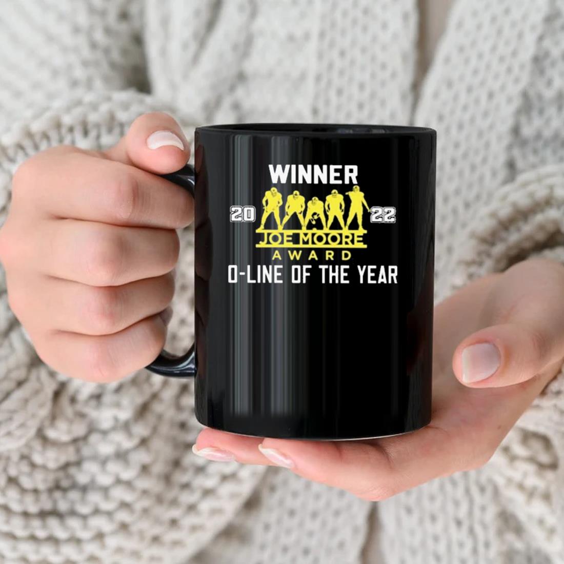 Winner Joe Moore Award 2022 O-line Of The Year Mug
