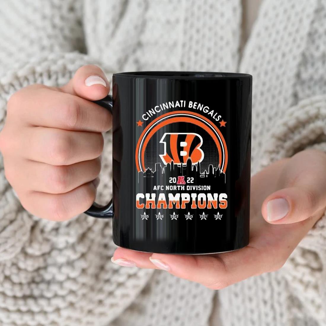 Official cincinnati Bengals Afc North Division Champions 2023 shirt,  hoodie, sweater, long sleeve and tank top