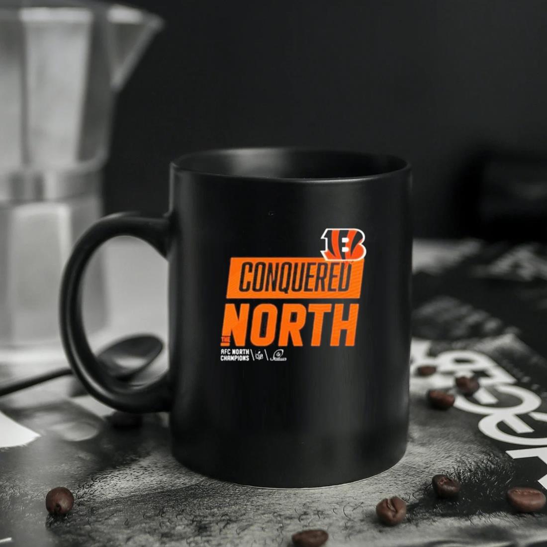 Official Cincinnati Bengals Conquered The North 2022 AFC Conquered North Champions  Shirt, hoodie, sweater, long sleeve and tank top