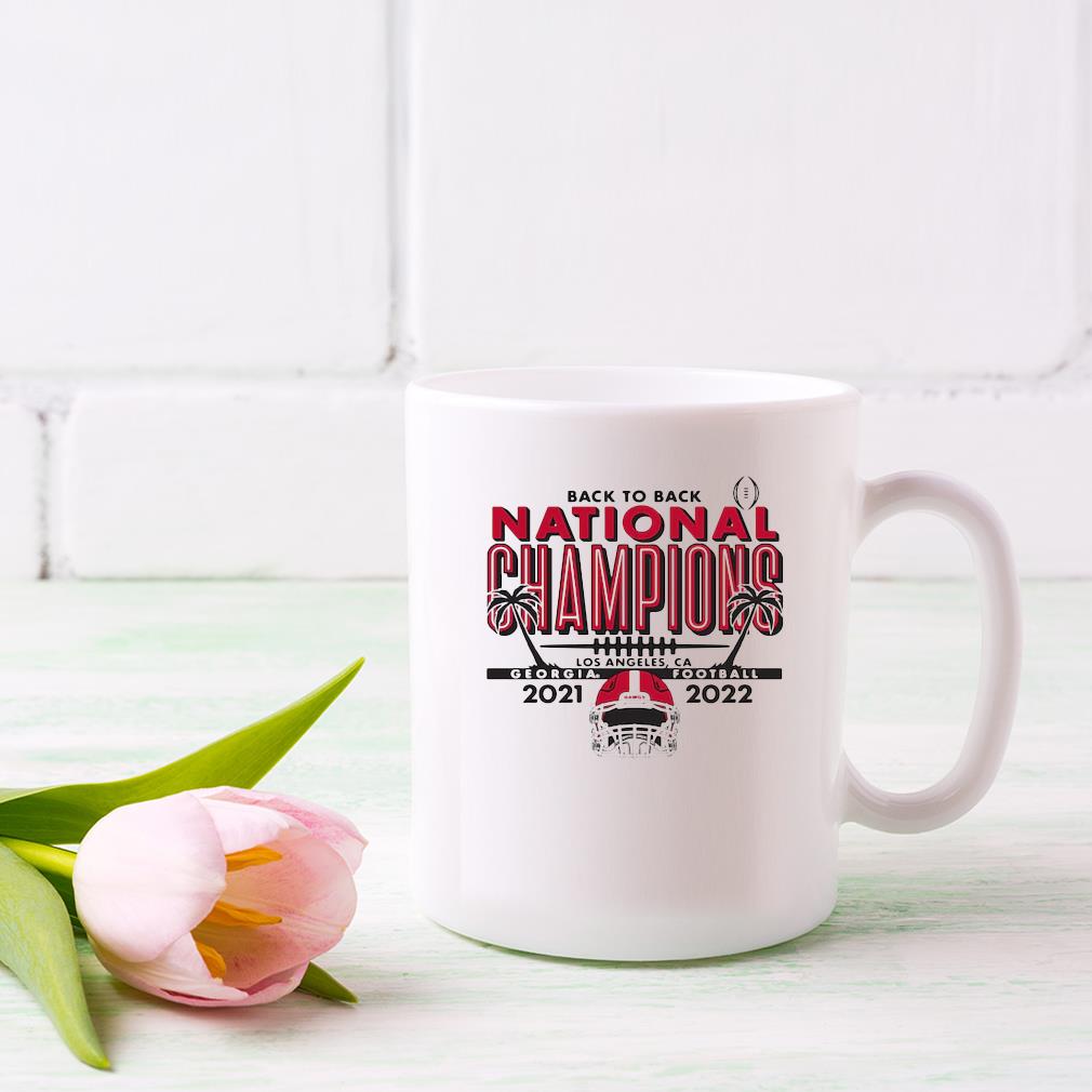 Georgia Bulldogs College Football Playoff National Champions Schedule 2021-2022 Mug dong