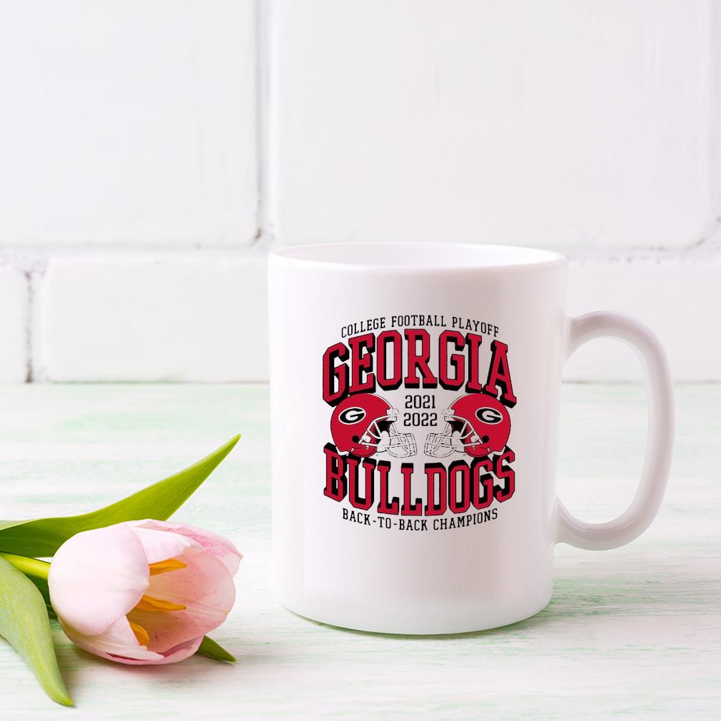 Georgia Bulldogs League Collegiate Wear Back-To-Back College Football Playoff National Champions Tri-Blend Mug dong