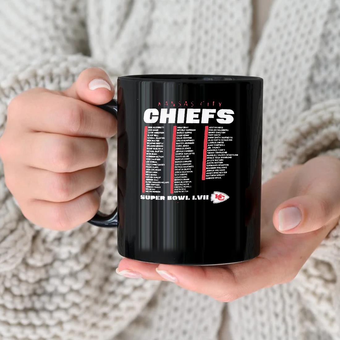 Kansas City Chiefs Super Bowl LVII Varsity Roster Mug, hoodie, sweater,  long sleeve and tank top