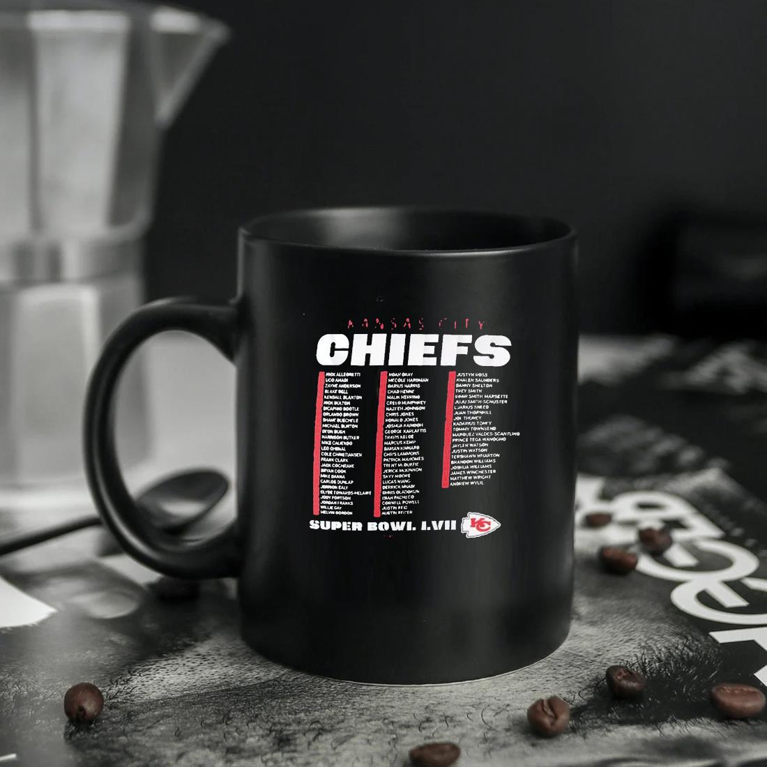 Kansas City Chiefs Lineup Coffee Mug