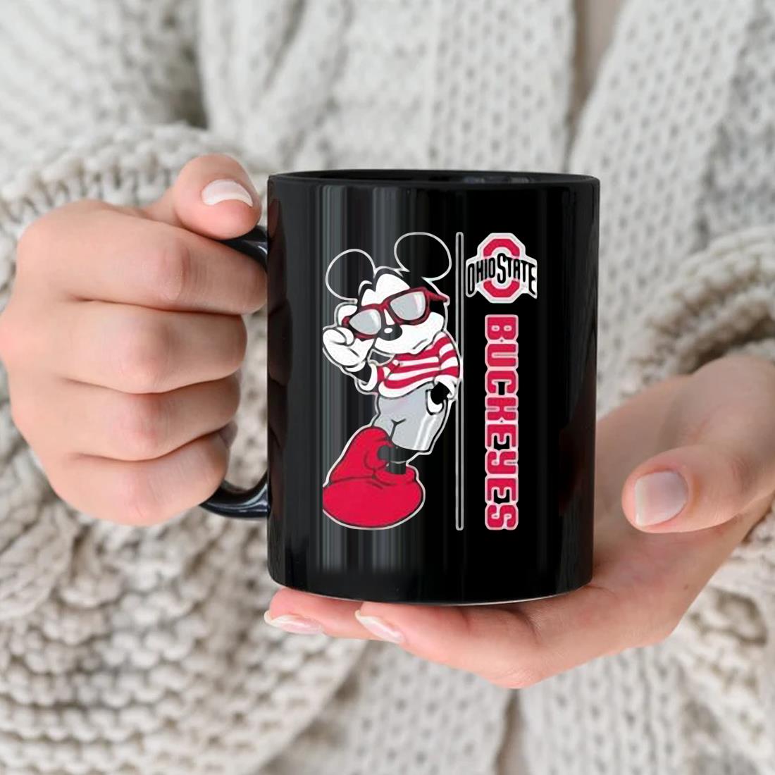 Mickey Mouse X Ohio State Buckeyes Mug