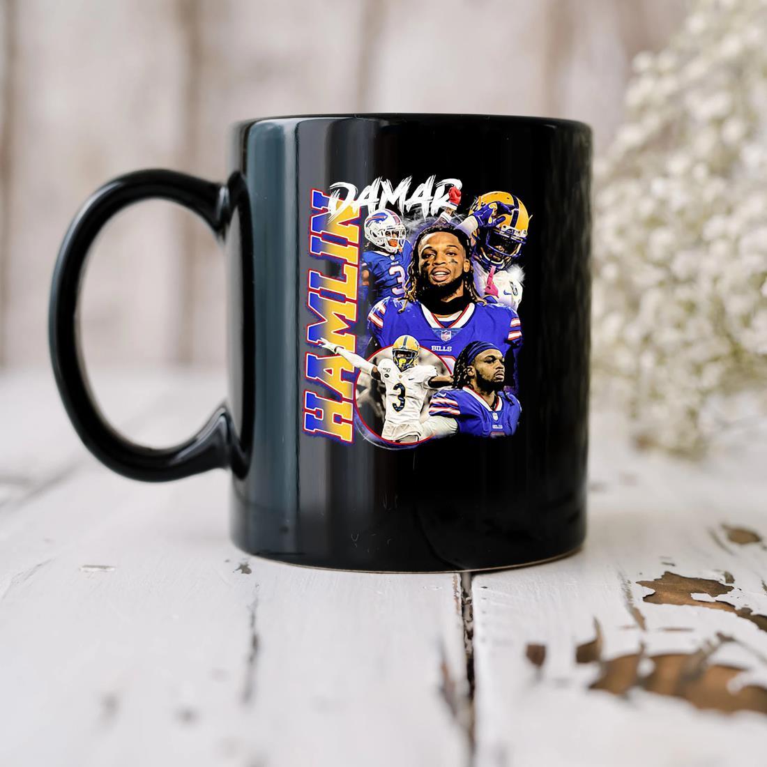 Pray For Damar Hamlin Unisex Mug biu