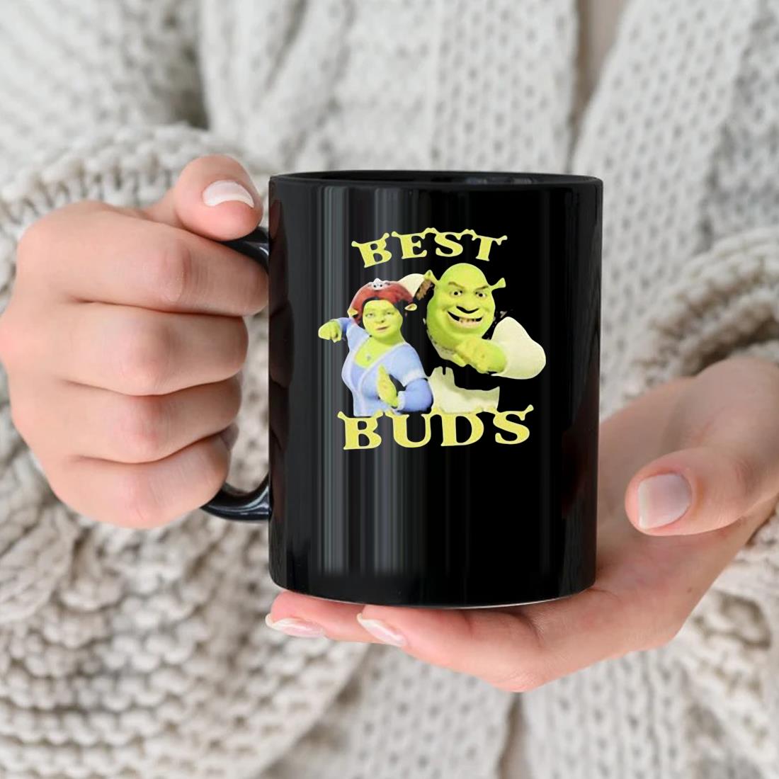 Shrek Fiona And Shrek Best Buds Mug