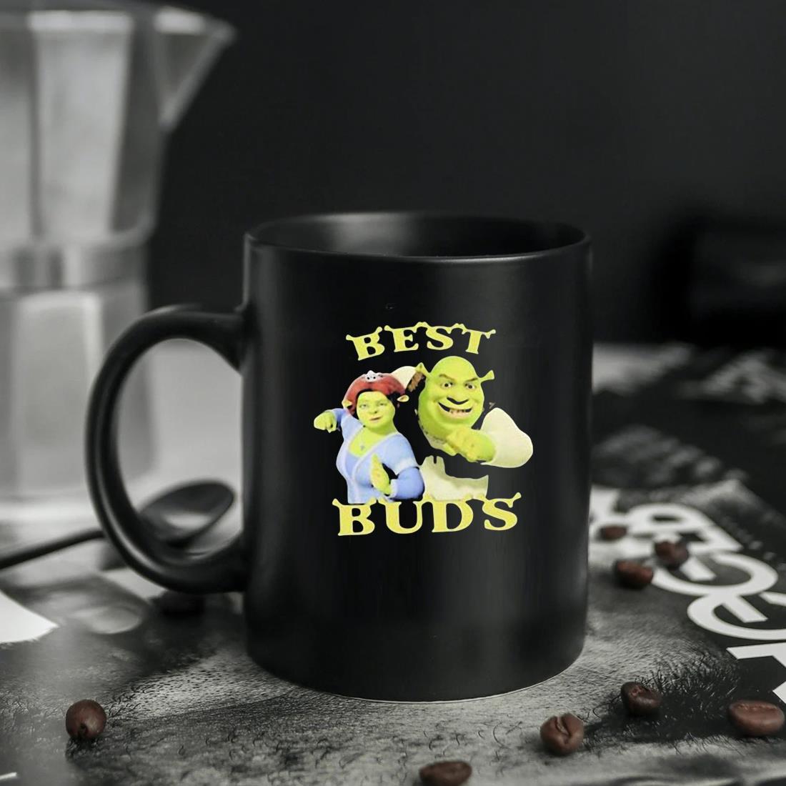 Shrek Fiona And Shrek Best Buds Mug ten