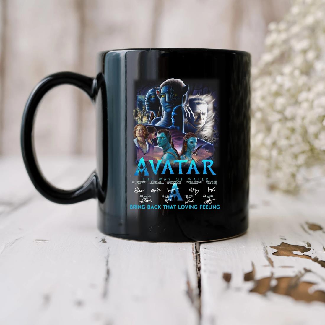 Avatar The Way Of Water Signatures Bring Back That Loving Feeling Mug