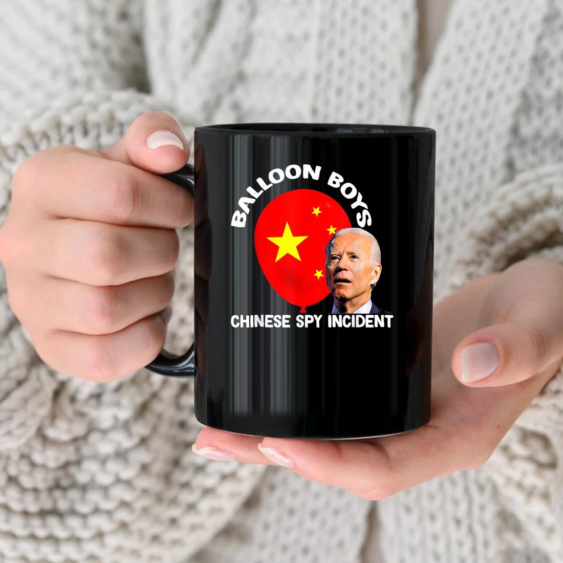 Balloon Boys Joe Biden Vs Xi Jinping Mug nhu