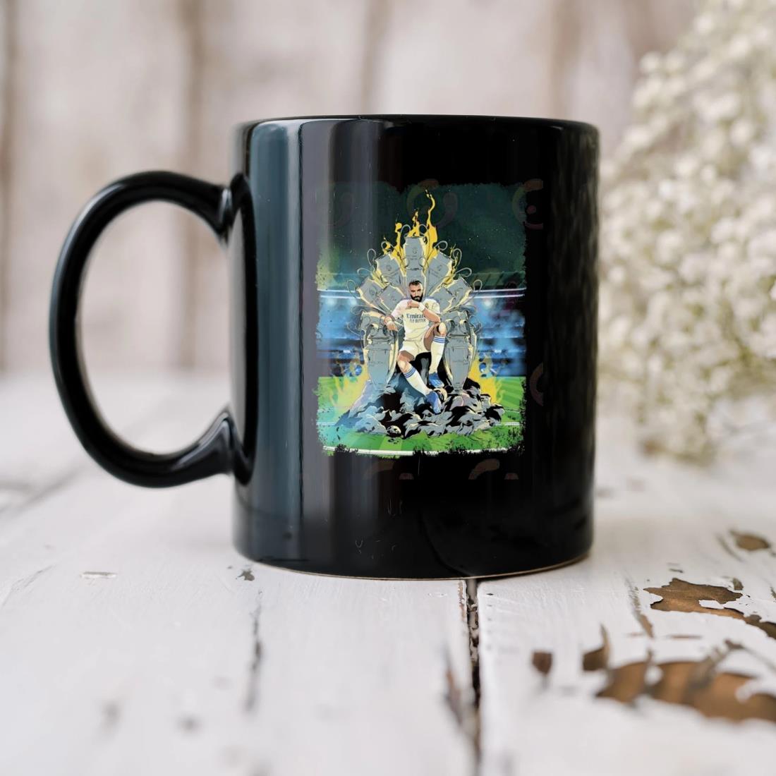Benzema The King Champion Mug