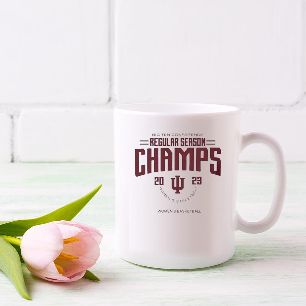Big 10 Conference Champions Women's Basketball 2023 Indiana Hoosiers Mug