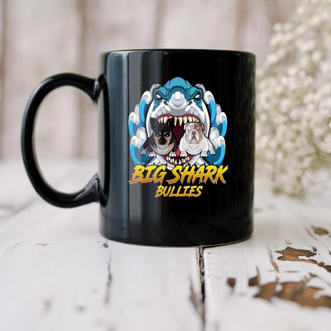 Big Shark Bullies Mug