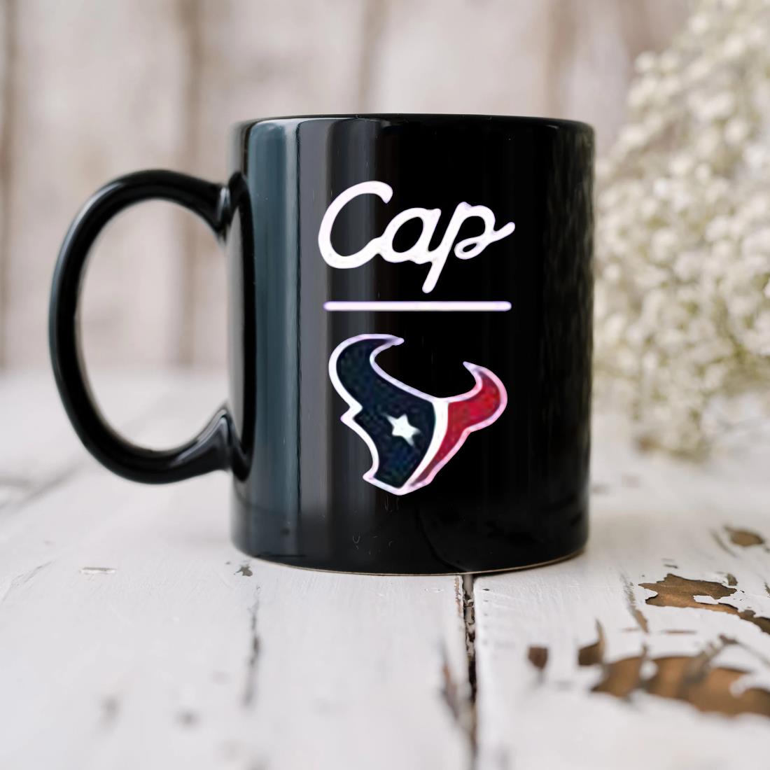 Cap Houston Texans Logo Mug