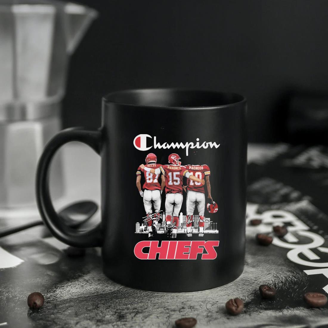 Kansas City Chiefs Isiah Pacheco and Travis Kelce and Patrick Mahomes II  signatures shirt, hoodie, sweater, long sleeve and tank top