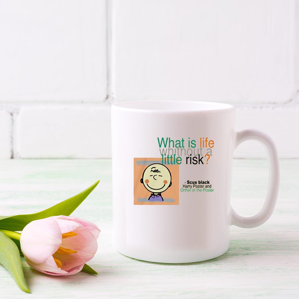 Charlie Browns What Is Life Without A Little Risk Mug