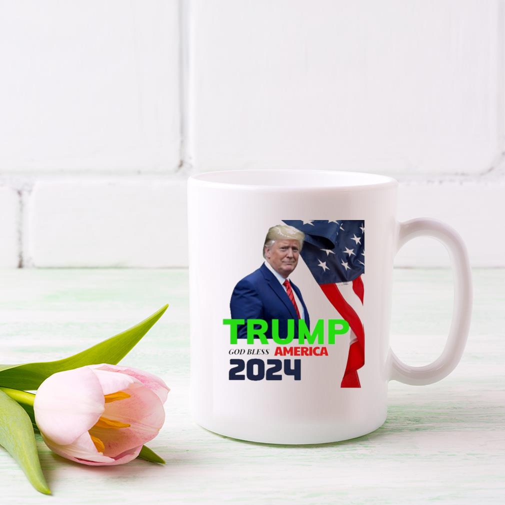 Donald Trump God Bless America 2023 Mug