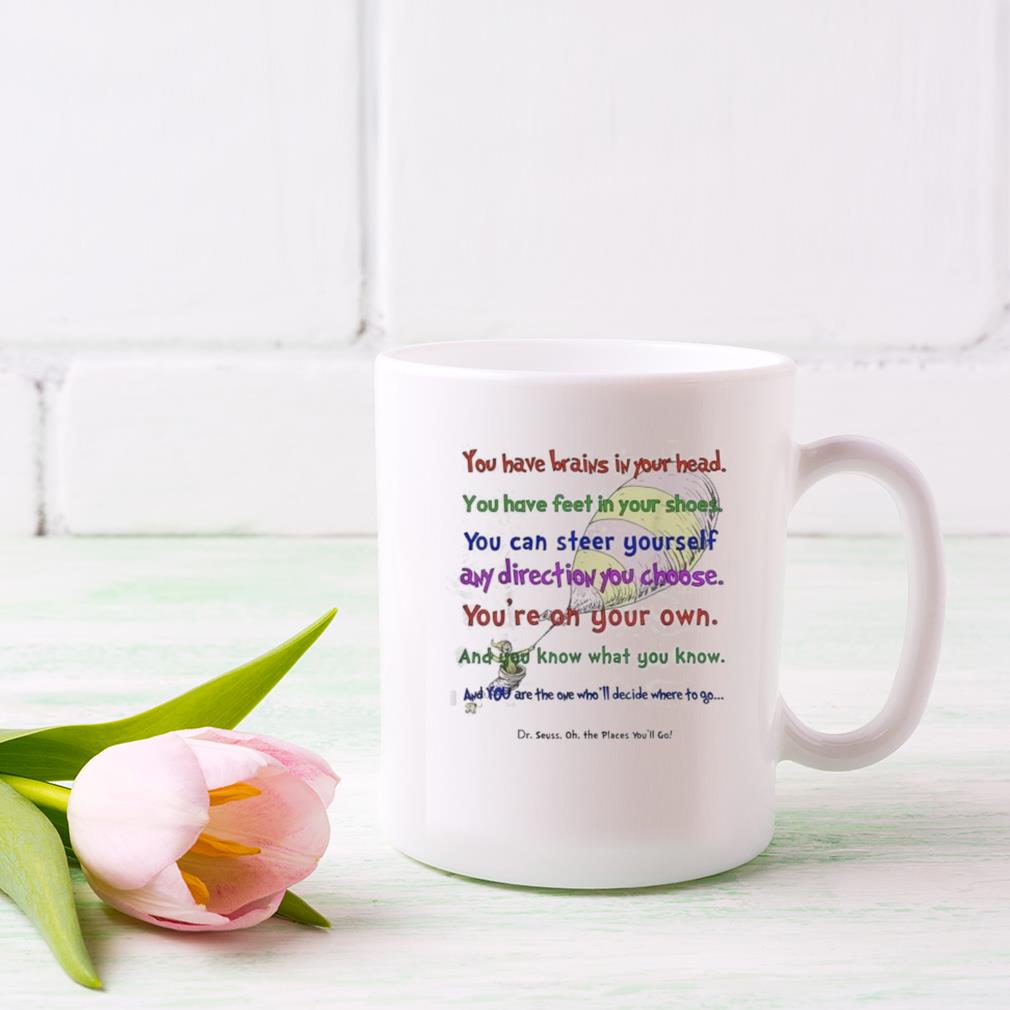 Dr. Seuss Oh The Places You'll Go 2023 You Have Brains In Your Head Mug