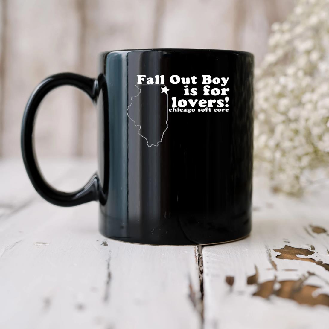 Fall Out Boy Is For Lovers Chicago Soft Core Mug