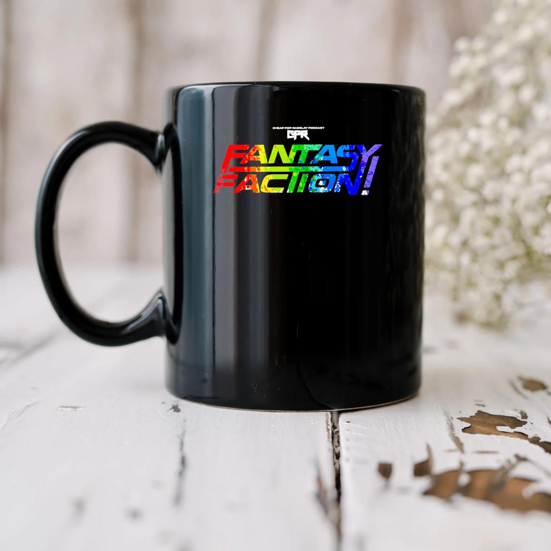 Fantasy Faction Rainbow Mug