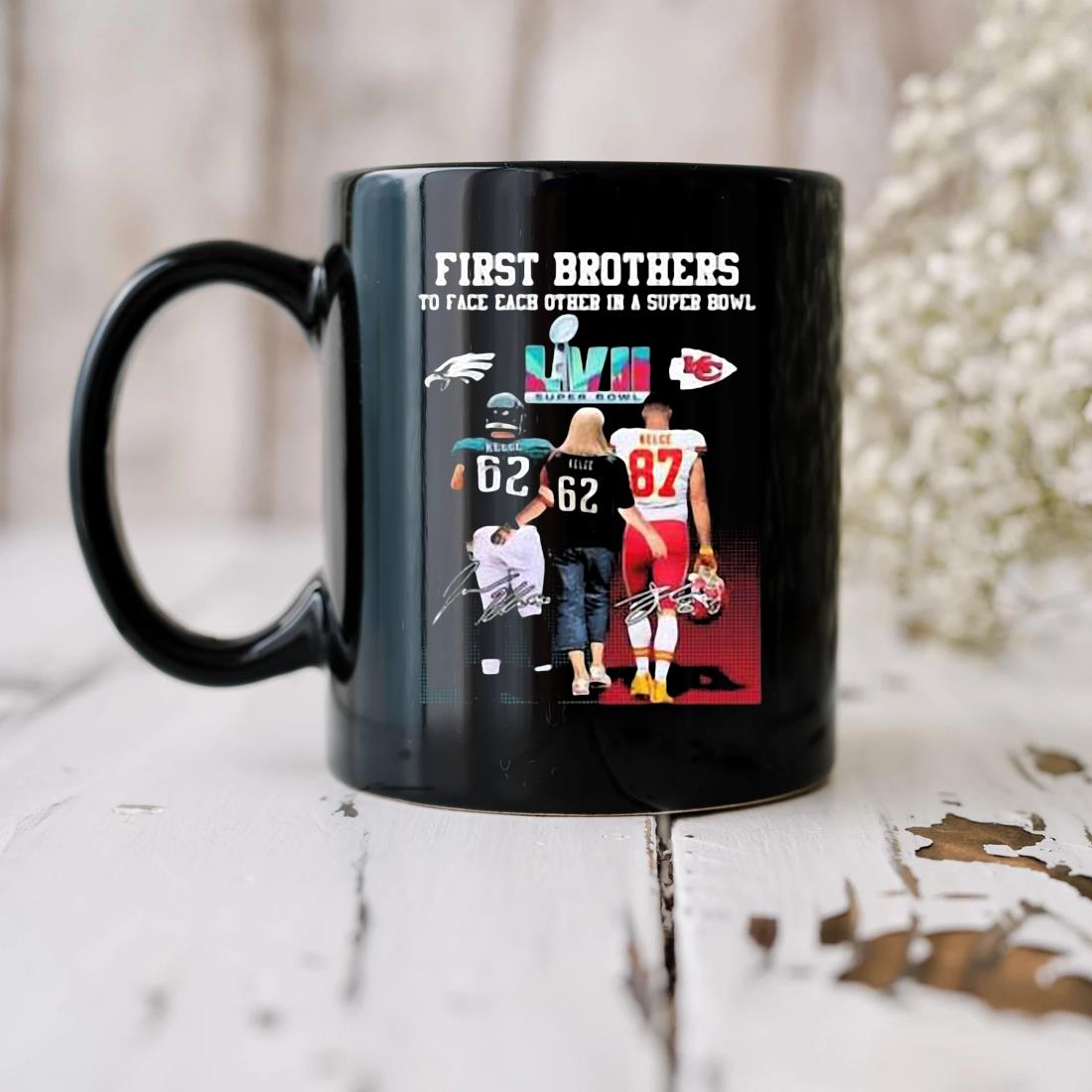 2023 First Brothers To Face Each Other In A Super Bowl Brothers Kelce  Signatures Shirt, hoodie, sweater, long sleeve and tank top