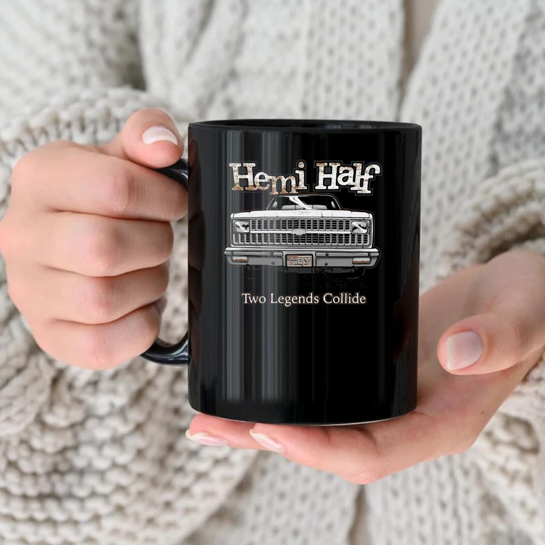 Hemi Half Two Legends Collide Mug nhu