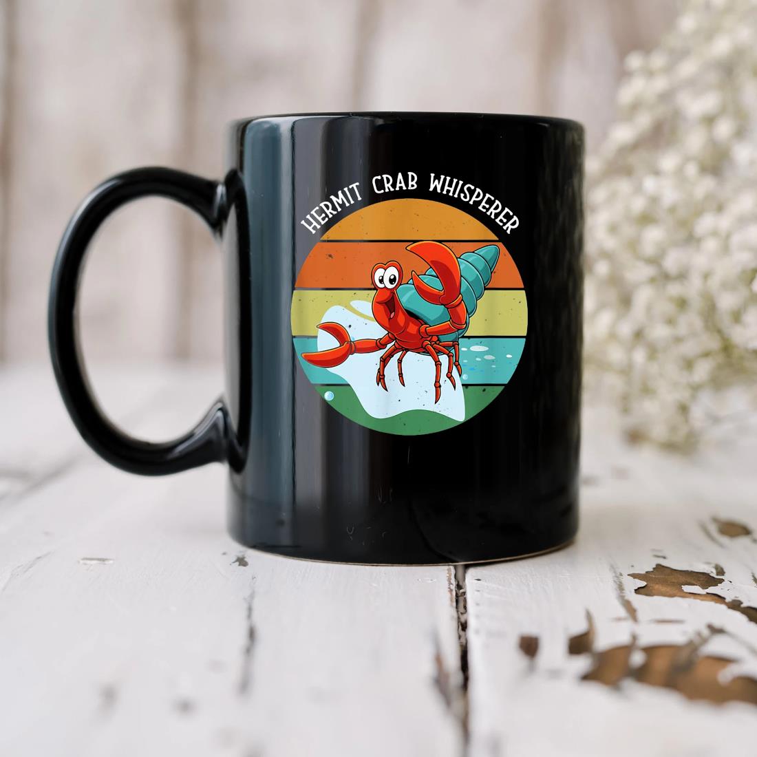 Hermit Crab Whisperer Vintage Mug