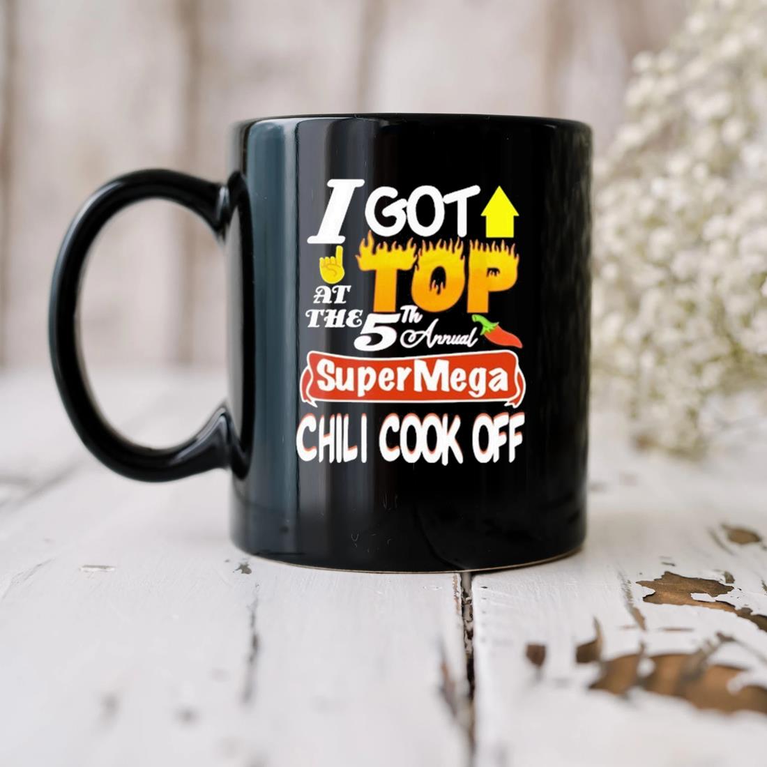I Got Top At The 5th Annual Supermega Chili Cook Off Matt Watson Mug