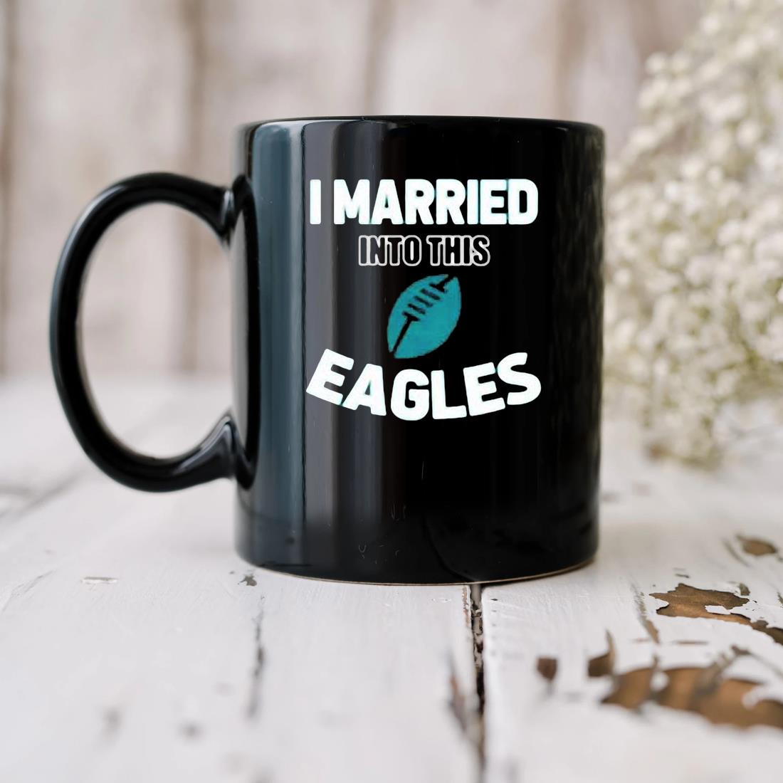 I married into this philadelphia eagles football nfl shirt, hoodie