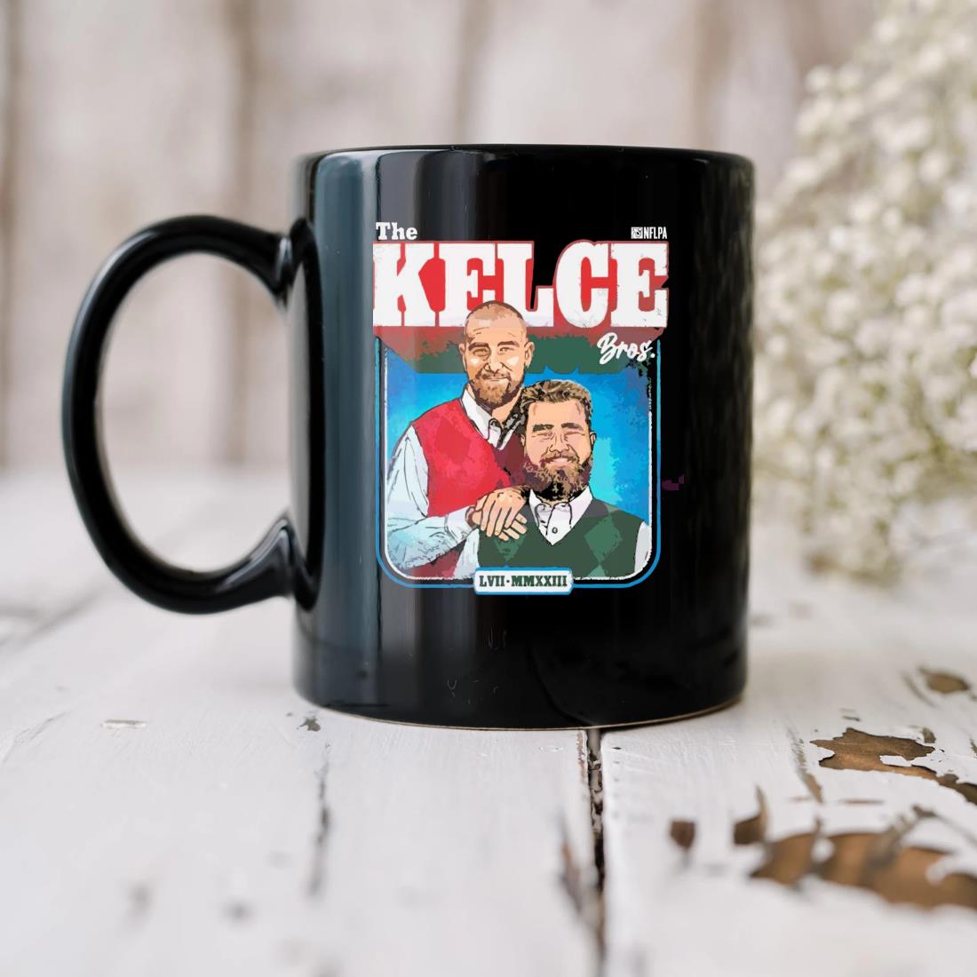 Jason Kelce And Travis Kelce The Kelce Bros Lvii Mug
