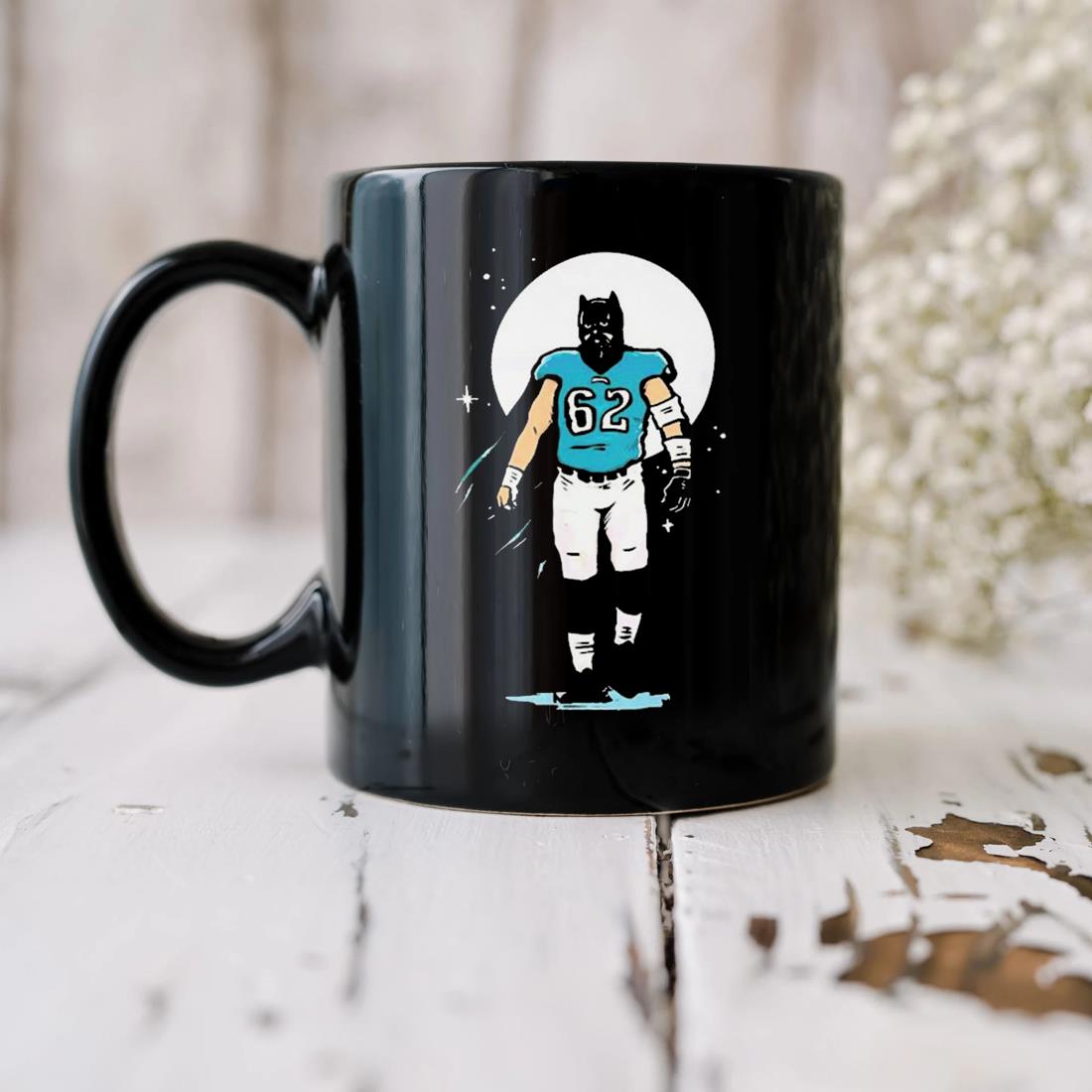 Philadelphia Eagles Ripping Tearing Through Logo Batman