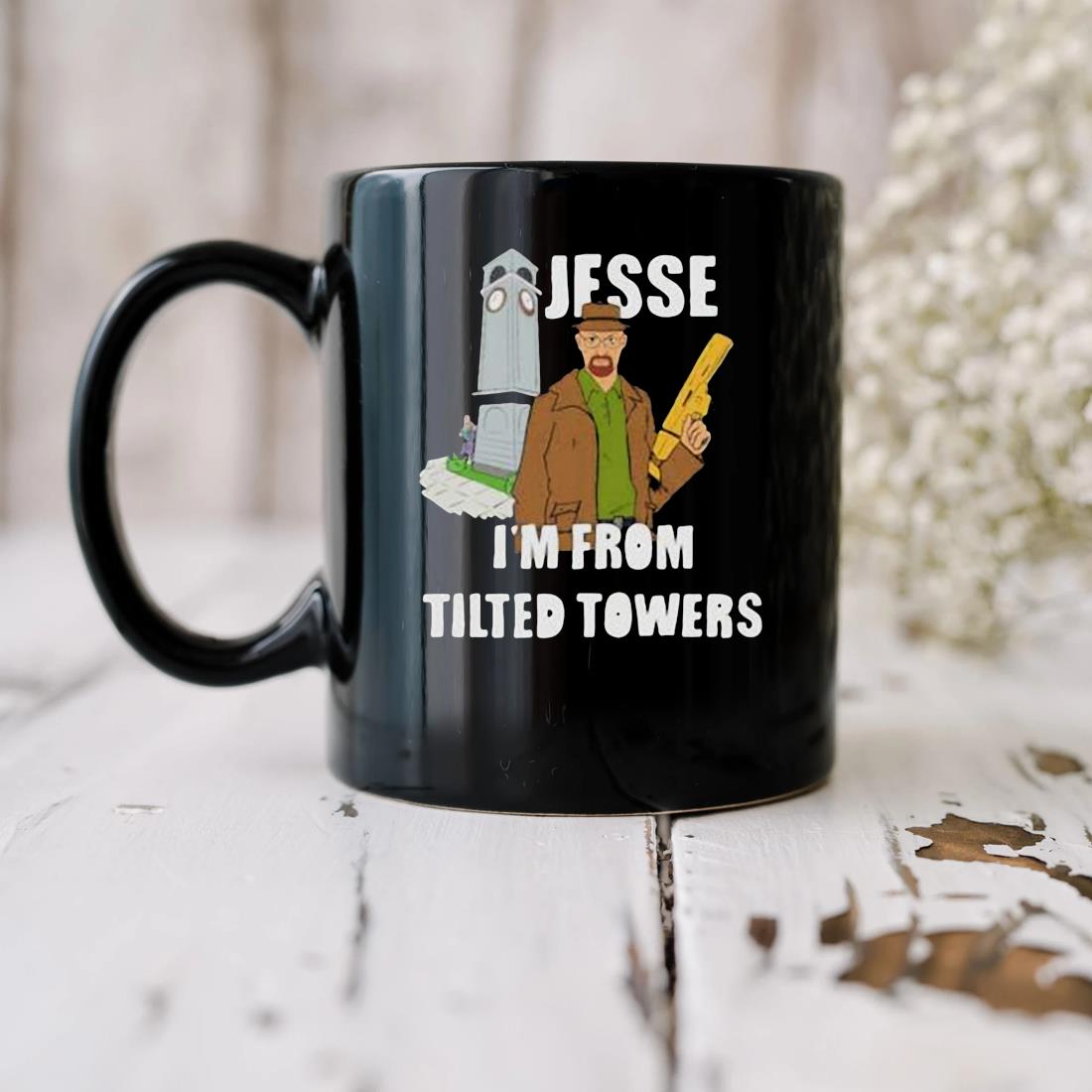 Jesse I'm From Tilted Towers Mug