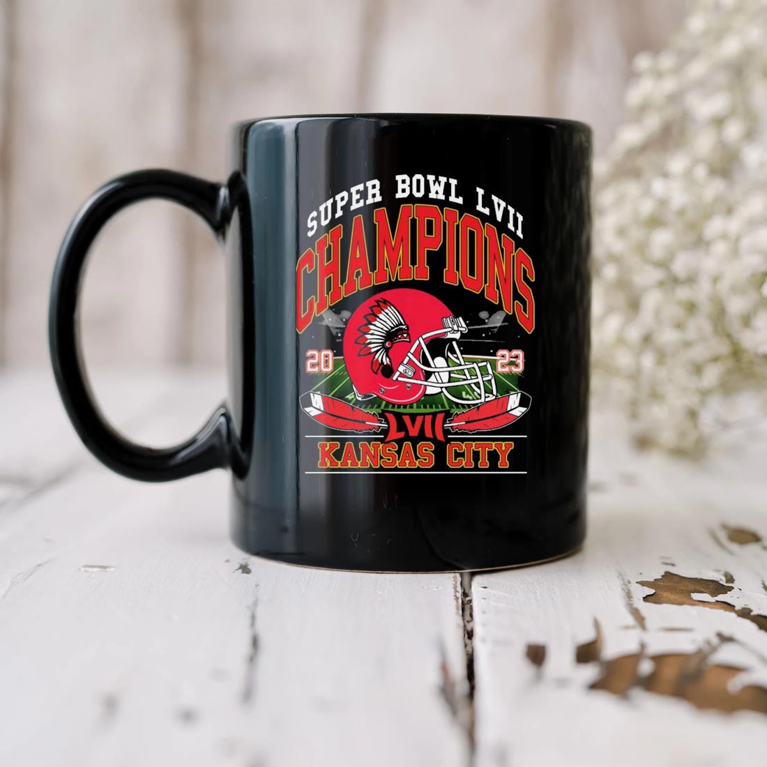 Kansas City Chiefs Super Bowl 2023 Champions Mug, T-Shirt, - Inspire Uplift